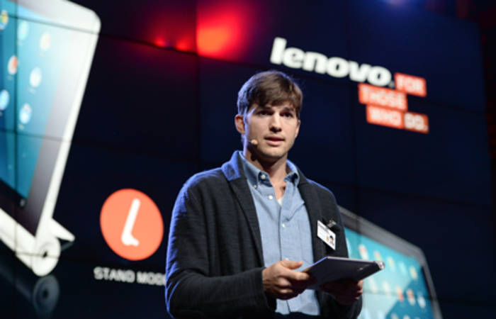 Lenovo e Ashton Kutcher, un'unione vincente