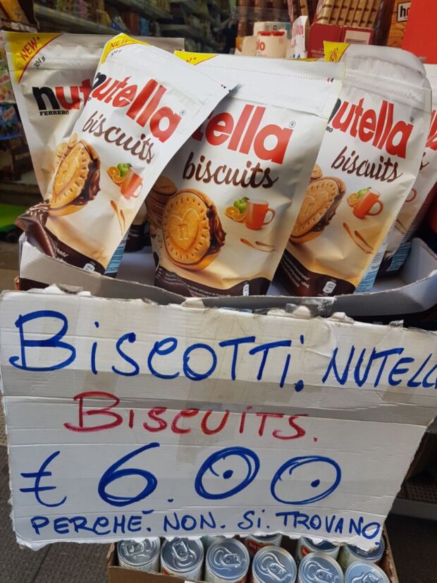 Nutella Biscuits, bagarini a Napoli